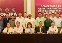 PARTICIPA LAMARQUE EN FIRMA DEL PRONUNCIAMIENTO DE COMPROMISO INSTITUCIONAL DE CERO TOLERANCIA AL HOSTIGAMIENTO Y ACOSO SEXUAL EN SONORA
