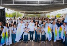 Inician Toño Astiazarán y Patty Ruibal construcción de Parque para Niñas y Niños con Autismo