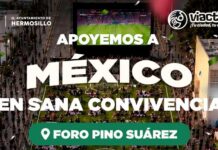 Todo listo en Foro Pino Suárez para el encuentro México-Inglaterra este domingo