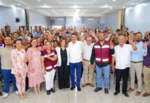 “Morena no nació en una fecha, nació del pueblo”: Javier Lamarque en Agua Prieta