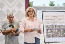 CONTINÚA PRESIDENTA CLAUDIA SANTACRUZ CON REHABILITACIÓN DE VIALIDADES EN CAJEME