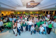 Partido Verde reúne a cerca de 500 personas en un encuentro en honor a Omar Del Valle Colosio
