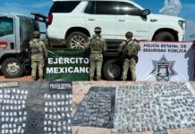 Mesa Estatal de Seguridad logra detención de 155 personas y asegura más de 17 millones de dosis de droga en una semana