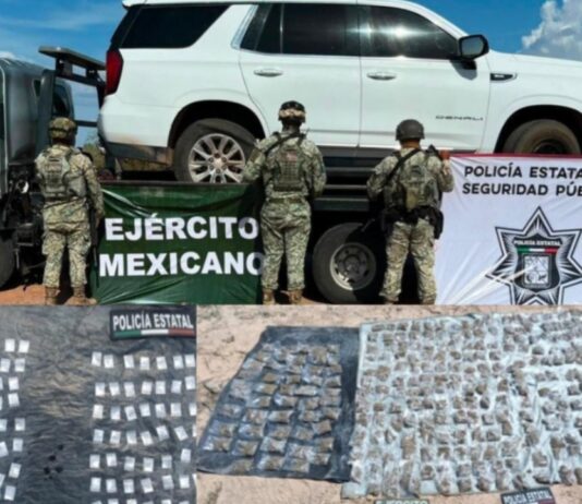 Mesa Estatal de Seguridad logra detención de 155 personas y asegura más de 17 millones de dosis de droga en una semana