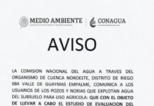 Habrá suspensión en el suministro de agua domingo 12 y lunes 13 de julio de Guaymas y Empalme