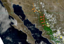Se prevé que un conjunto de tormentas comiencen a originarse en las próximas horas