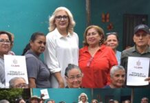 CUMPLE GOBIERNO DE CAJEME EL SUEÑO DE 12 FAMILIAS CON LA ENTREGA DE ESCRITURAS