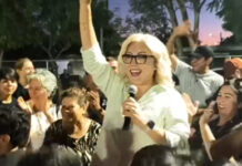 CLAUDIA SANTACRUZ ILUMINA LA «BOMBONERA» Y BRINDA UN ESPACIO MÁS SEGURO PARA LAS FAMILIAS DE LA LUIS ECHEVERRÍA
