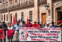 Familias indígenas obtienen amparo tras desalojo violento en predio La Peña en SLP