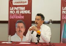 Lamarque rechaza campañas negras y respalda endurecer castigos contra el feminicidio