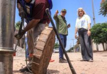 EN MARCHA PROGRAMA PERMANENTE DE MANTENIMIENTO DE RED DE DRENAJE Y AGUA POTABLE EN EL SAHUARO