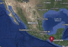 Chiapas amanece con sismo magnitud preliminar 6.8