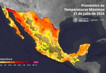 Pronóstico del Tiempo Coordinación Estatal de Protección Civil Julio 21