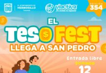 Este domingo llega el “Tesofest” a San Pedro El Saucito