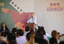 Arranca Gobernador Durazo entrega de más de 109 mil uniformes escolares gratuitos en Hermosillo