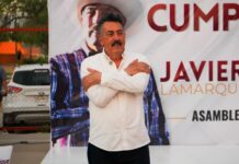 Javier Lamarque celebra su cumpleaños junto a las familias de Pueblitos