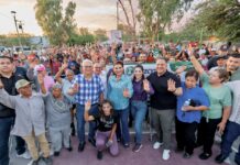 Lorenia Valles reafirma compromiso con las familias del Poblado Miguel Alemán
