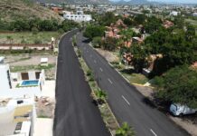 Está por concluir pavimentación del Camino de los Yaquis en San Carlos