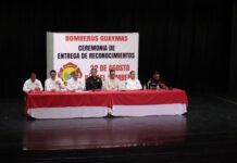 Reconoce Ayuntamiento de Guaymas a Bomberos