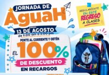 Ofrece Agua de Hermosillo jornada de descuentos del 100% en recargos este jueves
