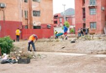 Ayuntamiento de Guaymas realiza jornada de mejoramiento en la colonia Loma Dorada