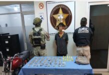 Mesa Estatal de Seguridad asegura más de dos millones de dosis de droga y detiene a 116 personas en operativos