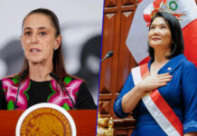 Sheinbaum y Fujimori tienen muchas similitudes, asegura canciller peruano; ‘Son guerreras las dos’