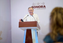 Gobernador Durazo acelera modernización del malecón de Guaymas; obra alcanza 35% de avance