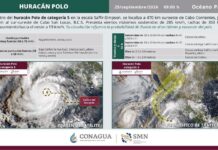 #ATENCIÓN | *CEPC informa que se emitió Alerta Azul por la cercanía del huracán Polo*