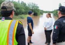 Ayuntamiento de Guaymas supervisa afectaciones tras las intensas lluvias de la madrugada