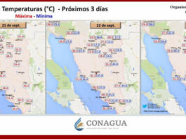 Prevén lluvias monzónicas y altas temperaturas en Sonora