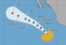 Humedad de ‘Marie’ podría alcanzar Sonora, con potencial de nuevas tormentas