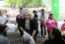 BENEFICIA PRESIDENTA MUNICIPAL Y DIF CAJEME A FAMILIAS VULNERABLES CON DOTACIÓN DE DESPENSAS DE LA CANASTA BÁSICA