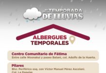 Protección Civil en Guaymas pone a disposición los siguientes albergues