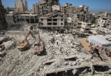 Colapso de edificio en Gaza deja 20 muertos y decenas de desaparecidos