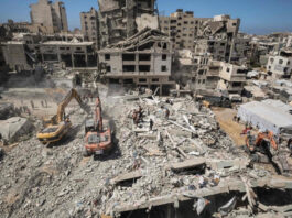 Colapso de edificio en Gaza deja 20 muertos y decenas de desaparecidos
