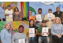 ALCALDESA CLAUDIA SANTACRUZ ENTREGA ESCRITURAS Y ASEGURA EL PATRIMONIO DE DIEZ FAMILIAS EN PUEBLO YAQUI