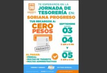 Invita Tesorería Municipal a Jornada de atención en Soriana Progreso