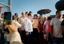 Gobernador Durazo despliega acciones de remediación por huracán “Polo”