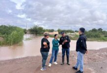 Atiende Gobierno Municipal de Hermosillo afectaciones por lluvias en Miguel Alemán