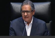 Rinde protesta Higinio Martínez como presidente del Senado para tercer año de la LXVI Legislatura