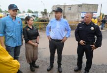 Supervisa Toño Astiazarán trabajos preventivos ante lluvias por huracán ‘Polo’