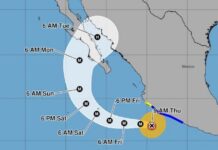 Continuarán las tormentas este día en la entidad