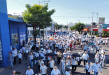 Marchan miles por la paz en Culiacán; exigen vivir sin temor y con dignidad