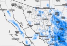 Existe posibilidad de lluvias ligeras sobre el centro, norte y este de la entidad