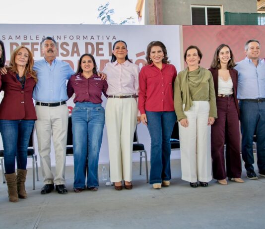 Presenta Ariadna Montiel a Lorenia Valles como coordinadora de la Transformación en Sonora