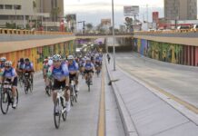 Reconocen ciclistas organización y seguridad de Gobierno Municipal en L’Étape by Tour de France en Hermosillo