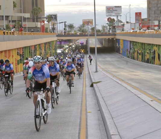Reconocen ciclistas organización y seguridad de Gobierno Municipal en L’Étape by Tour de France en Hermosillo