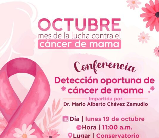 El Ayuntamiento de Guaymas realizará conferencia “Detección oportuna del cáncer de mama»