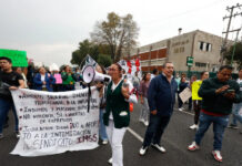 La demandas de los trabajadores del IMSS son legítimas y deben resolverse: Sheinbaum